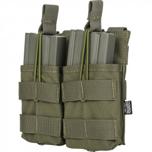 Port Incarcator Dublu Airsoft FOXRAPTOR Open Universal Olive Primal Gear - 2