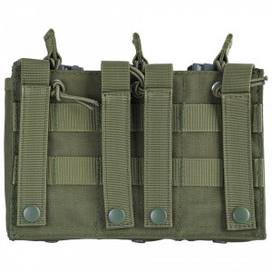Port Incarcator Triplu Airsoft Olive GFC Tactical - 3