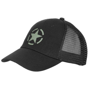 Sapca Trucker Cap Mesh Neagra MFH - 1