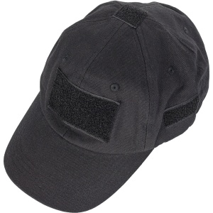 Tactical Baseball Cap OPERATION with Velcro Black MFH