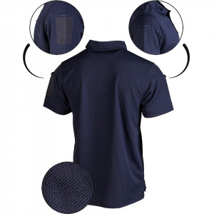 Tricou Tactic QUICKDRY Polo Bleumarin Mil-Tec - 2