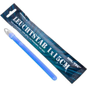 Baton Luminos LEUCHTSTAB 1x15cm Albastru Mil-Tec - 1