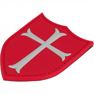 Ecuson 3D PVC Crusaders Cross produs de GFC Tactical - 2