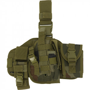 Toc Tactic Airsoft DropLeg Platforma Picior Woodland Panther GFC Tactical - 1