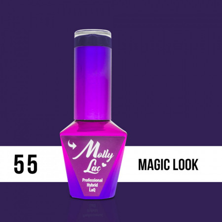 55 Magic Look Molly Lac 10 ml Oja Semipermanenta
