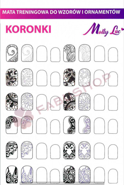 Training card nail art 12-10
