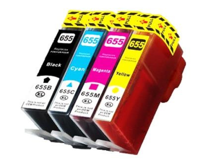 Cartus cerneala 655, CZ110A HP cyan Nou EPS compatibil