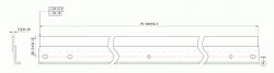 Wiper blade IU310, IU410 Konica-Minolta DC Select compatibil