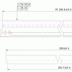 Wiper blade CP3525 HP DC Select compatibil