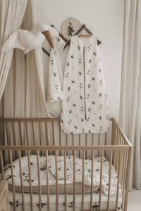 Saculet de Dormit Bebelusi si Copii | 'FLORI DE BUMBAC' | Reglabil cu Capse