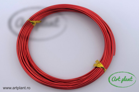 Sârmă Aluminiu 1.5 mm Roșu