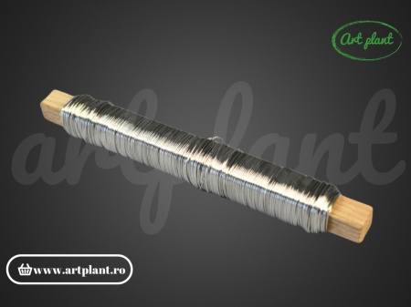 Sârmă Bobină Argintie 0.5 mm