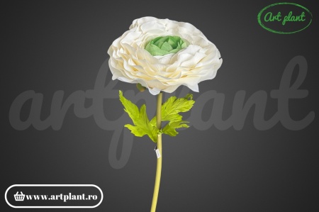 Ranunculus artificial gigant 138 cm – crem