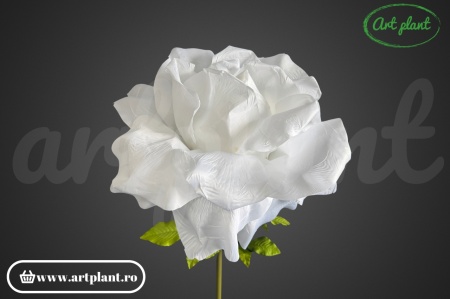 Trandafir artificial crem gigant – 170 cm