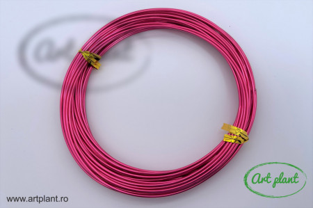 Sârmă Aluminiu 1.5 mm Fuchsia