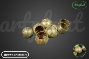 Bell Cup Champagne & Glitter (diametru 4-5 cm)