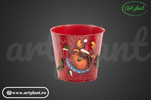 Vaze metalice de Crăciun “Ren”