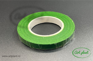 Banda Adezivă Flori Verde Inchis
