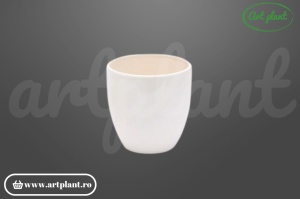 Mini vază ceramică avorio 11.5 cm