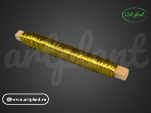 Sârmă Bobină Galben 0.5 mm