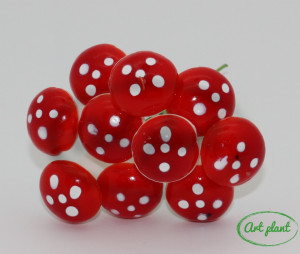Set ciupercute decorative 2 cm, 10 buc / set - Img 2