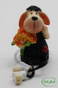 Oita Ceramica , cu picioare flexibile 3.5 X 3.5 X 6 cm - Img 2
