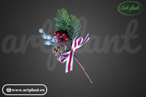 Ramură decorativă, 26 cm - Img 2