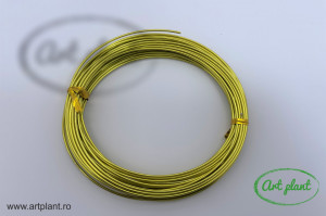 Sârmă aluminiu 1.5 mm aurie