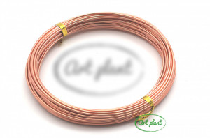 Sârmă aluminiu 1.5 mm rose gold