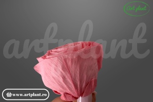 Buttercup Stabilizat Roz din Ecuador, Ø 4–4.5 cm • Înălțime 3–3.5 cm, 6 buc
