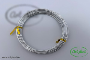 Sârmă aluminiu 1.5 mm argintie