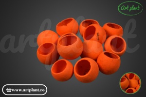 Bell Cup portocaliu diametru 4-5 cm