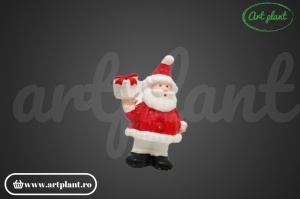Minifigurină Moș Crăciun & cadou