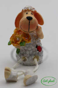 Oita Ceramica , cu picioare flexibile 3.5 X 3.5 X 6 cm - Img 3