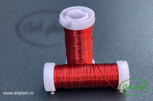 Sârmă Aluminiu Rosu 0.4 mm - Img 2