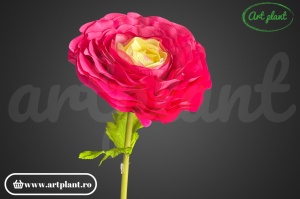 Ranunculus artificial roz gigant 138 cm - Img 2