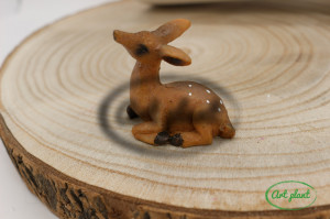 Figurină de răsină pui de căprioară - Img 2