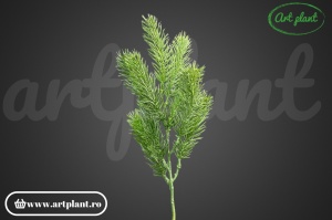 Ramură decorativă Pin, 46 cm – Verde - Img 2