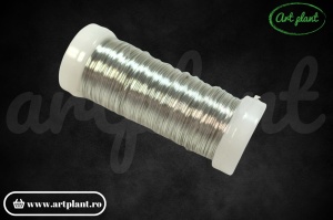 Sârmă Aluminiu Argintie 0.4 mm - Img 1