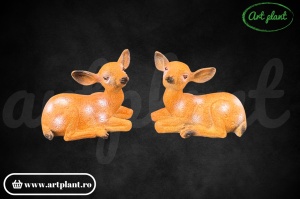 Set 2 figurine răsină căprioare