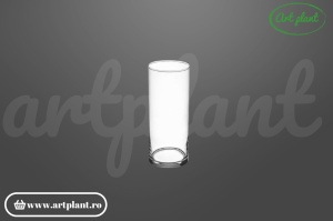 Cilindru sticlă transparentă 30 cm