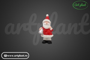 Minifigurină Moș Crăciun & clopot