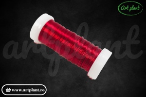 Sârmă Aluminiu Rosu 0.4 mm - Img 1