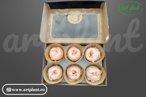 Bujor stabilizat natural din Ecuador, diametru 5 cm, înălțime 4 cm, 1 bucată