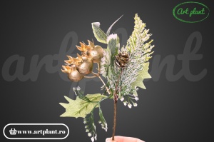Ramură decorativă, 20 cm - Img 4