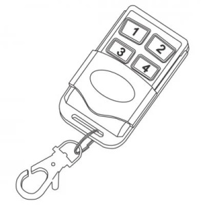 Telecomanda breloc