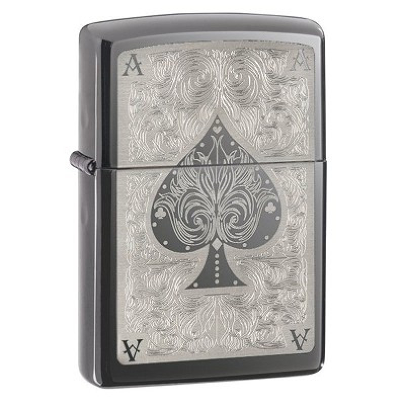 Zippo Classic Ace Filigree Black Ice