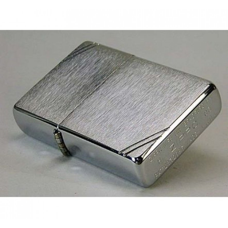 Zippo Vintage Brush Finnish Chrome
