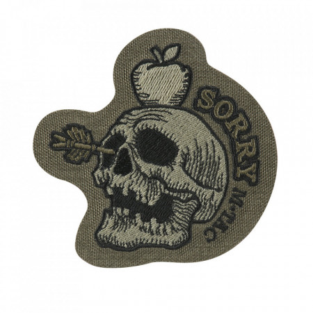 Patch M-Tac SORRY brodat - Oliv