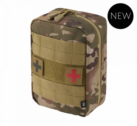 Pouch trusa de prim ajutor large Molle Brandit premium - Tactical camo